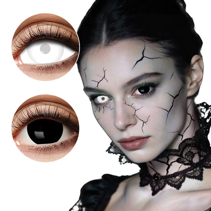 Paar 6-maandslenzen Mini sclera Eclipse