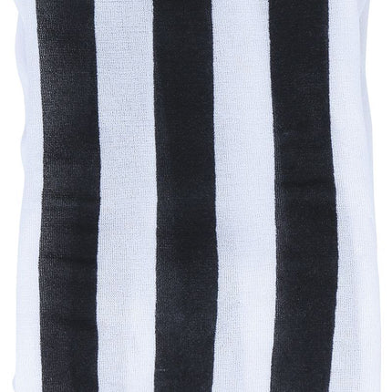 Gestreepte Panty Zwart Wit