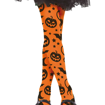 Halloween Panty Oranje Meisje