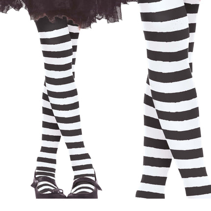 Witte Panty Gestreept Kind