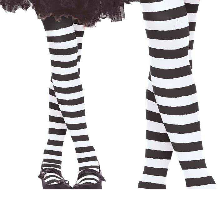 Witte Panty Gestreept Kind