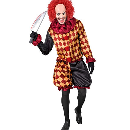 Clown Kostuum Heren 3 delig