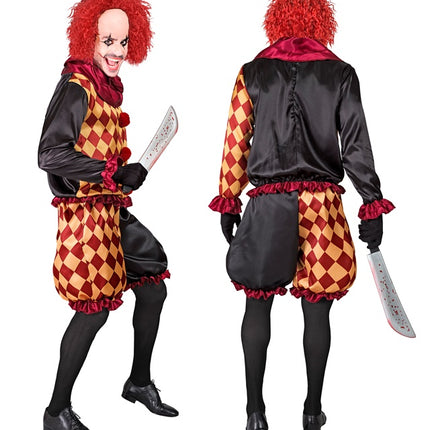 Clown Kostuum Heren 3 delig