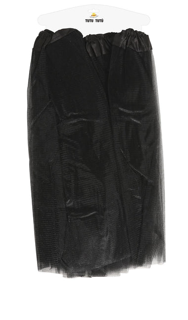 Zwarte Tutu Dames 60cm