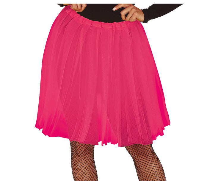 Fuchsia Tutu Dames 60cm