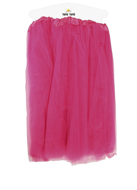 Fuchsia Tutu Dames 60cm