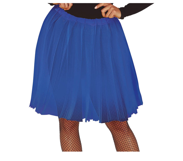 Donkerblauwe Tutu Dames 60cm