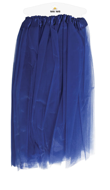 Donkerblauwe Tutu Dames 60cm