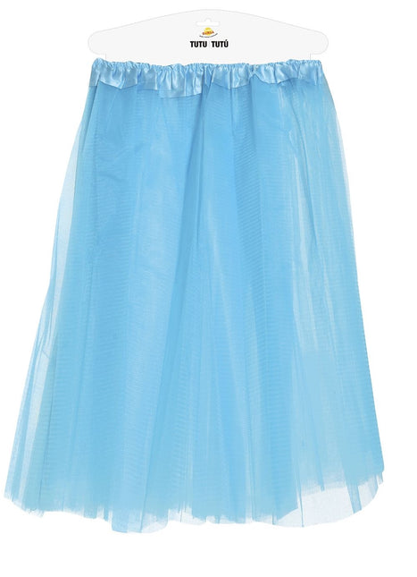 Lichtblauwe Tutu Dames 60cm