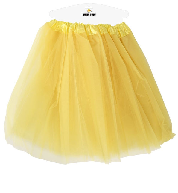 Gele Tutu Dames 60cm