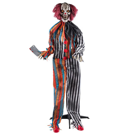 Staande decoratie Clown Butcher (175 cm)