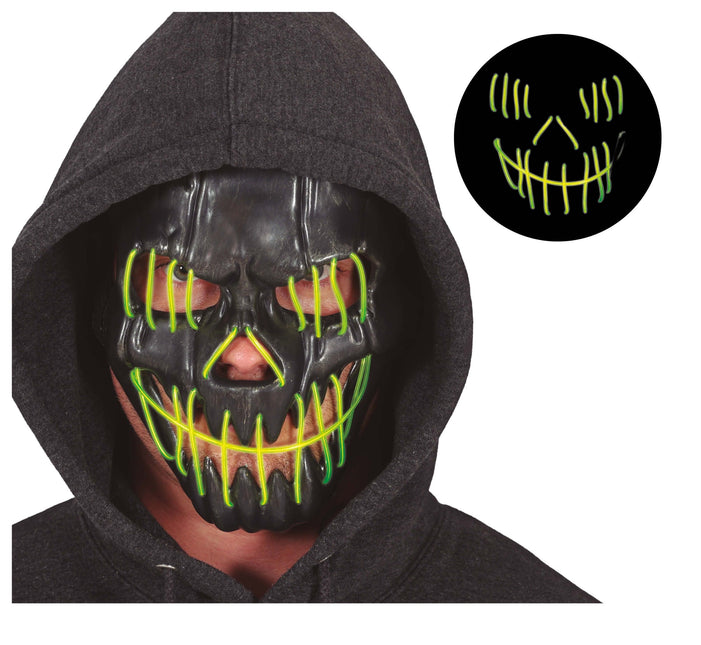 Halloween Masker Lachend Met Licht