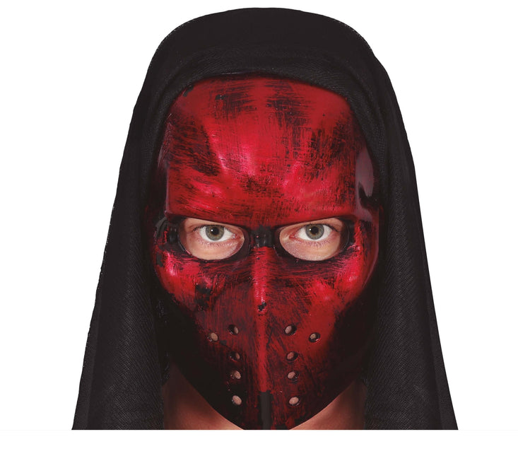 Rood Masker Hockey