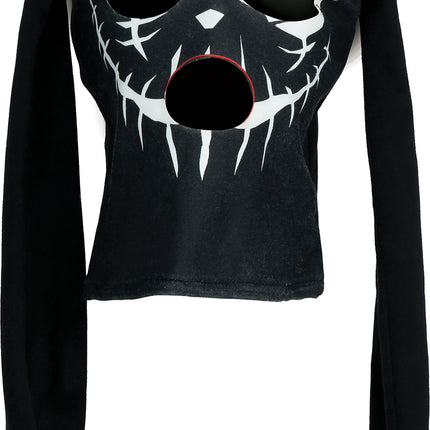 Halloween Masker Zwart Konijn