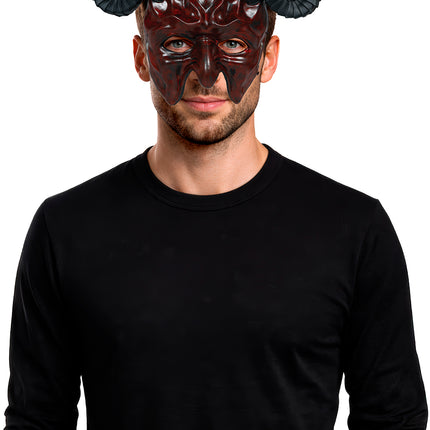 Halloween Masker Half Duivel