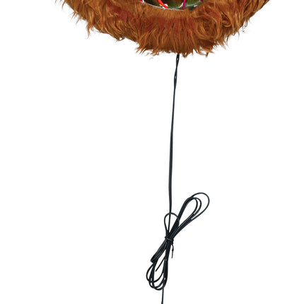 Halloween Masker Bruin Beer Met Licht