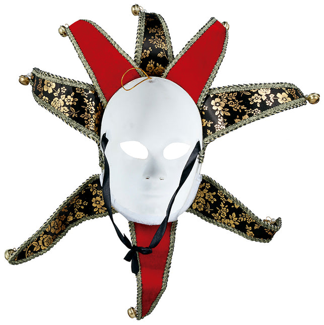 Rood Masker Venitiaans Dames
