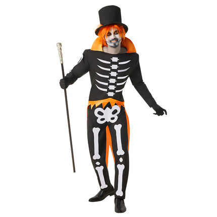 Volwassenenkostuum Groovy skeleton