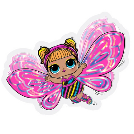 LOL Surprise Folieballon Vlinder 23cm