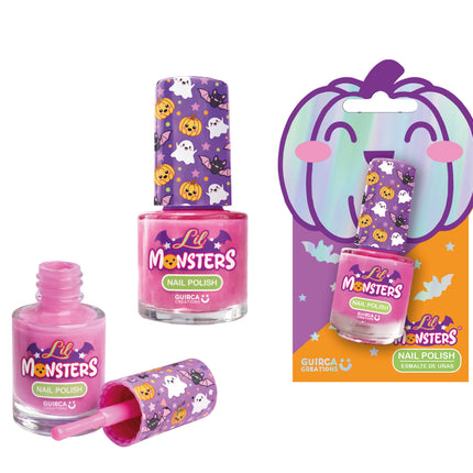 Halloween Nagellak Roze Kind