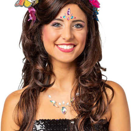 Vlinder Haarband Gekleurd