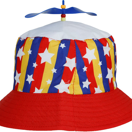 Gekleurde Hoed Met Proppellor