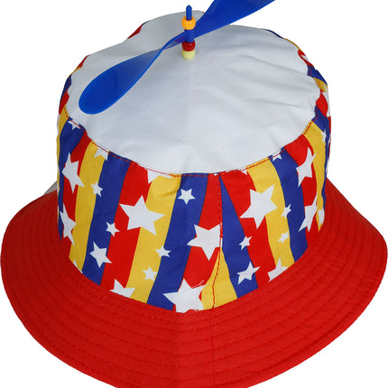 Gekleurde Hoed Met Proppellor