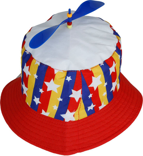 Gekleurde Hoed Met Proppellor