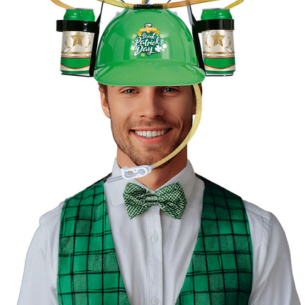 St. Patrick'S Day Helm Voor Drinken 43cm