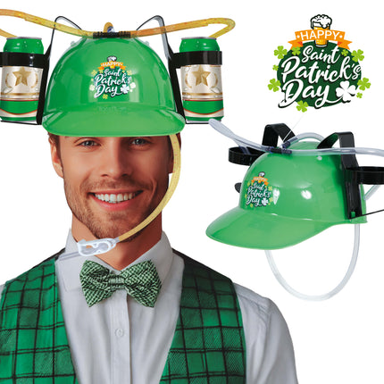 St. Patrick'S Day Helm Voor Drinken 43cm