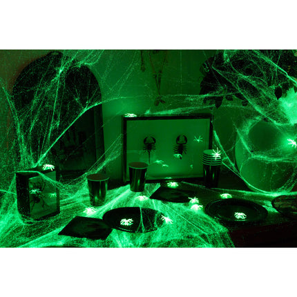 Spinnenweb Glow in the Dark 100gr
