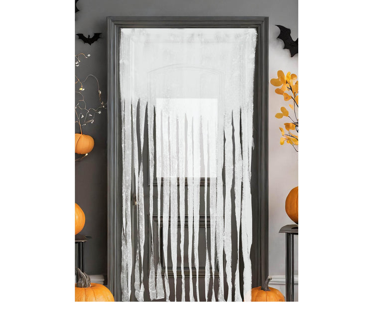 Witte Deurgordijn 2m