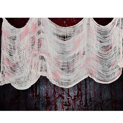 Halloween Gordijn Bloederig Stof 2,28m