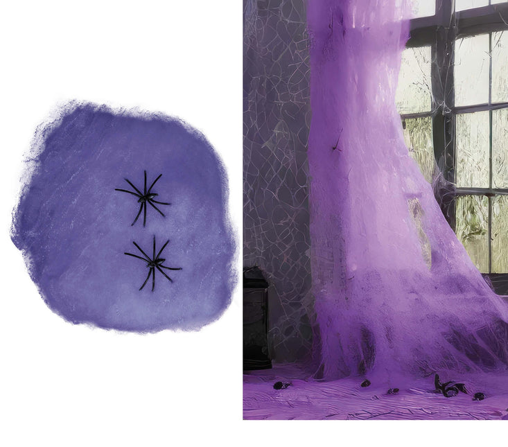 Paarse Spinnenweb 60g