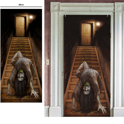 Halloween Deurposter Spook 180cm x 80cm
