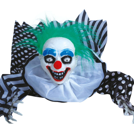 Halloween Pop Clown Met Licht En Geluid 65cm