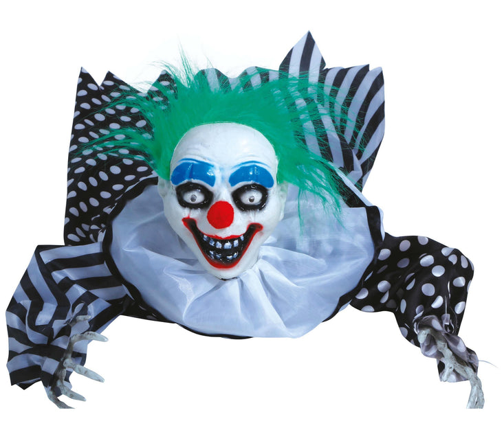 Halloween Pop Clown Met Licht En Geluid 65cm