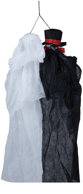 Halloween Poppen Bruid En Bruidegom 90cm