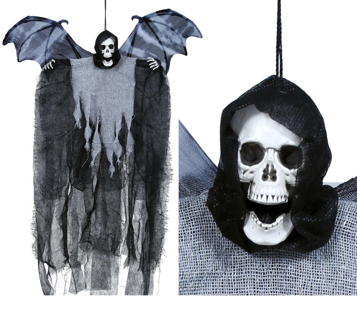 Halloween Pop Skelet Met Vleugels 60cm