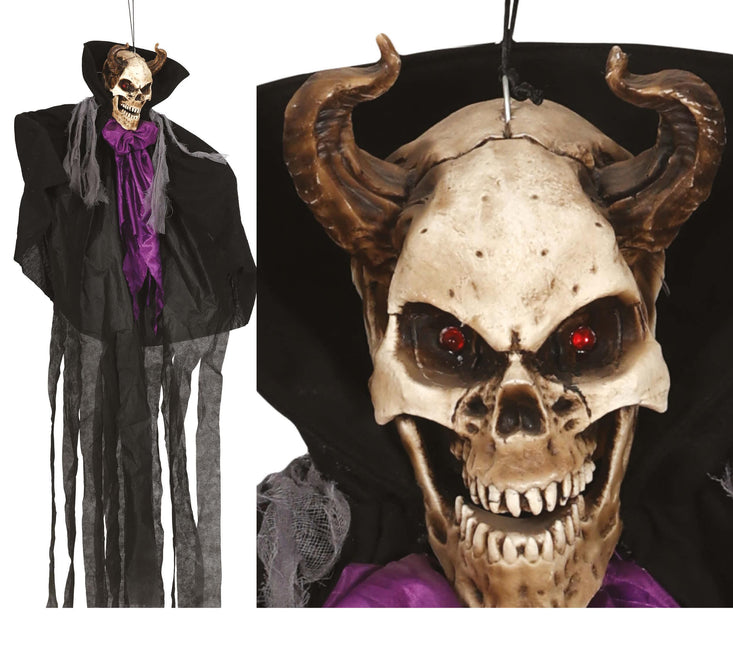 Halloween Pop Demoon Met Licht 1,5m