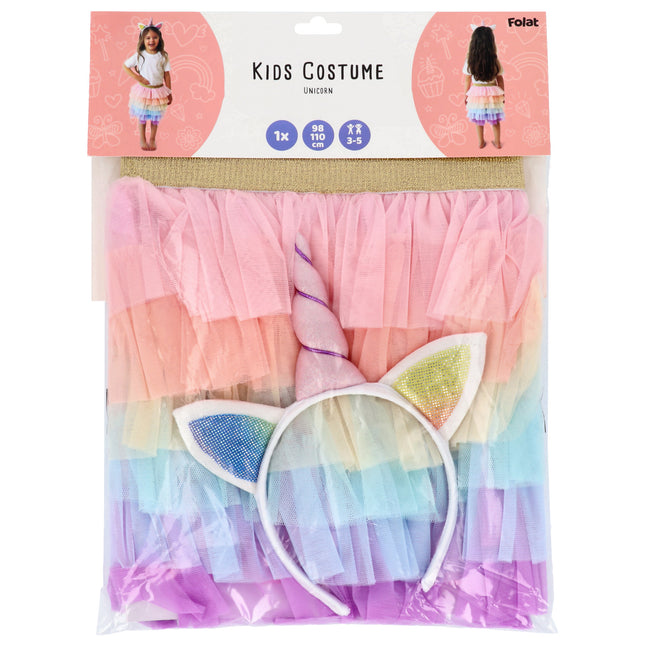 Folat Unicorn Kostuum Meisje