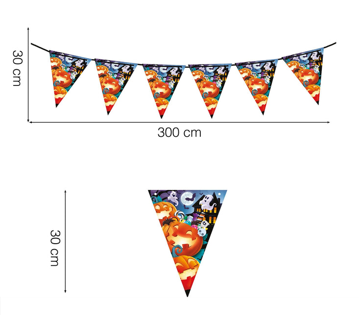 Halloween Slinger Pompoenen 3m