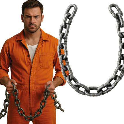 Grijze Ketting 1,5m