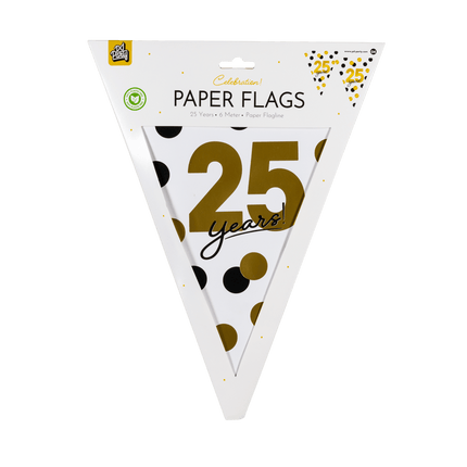 25 Jaar Slinger 6m van Paper Dreams koop je bij Partywinkel