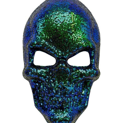 MASKER SCHEDEL - PAILLETTEN