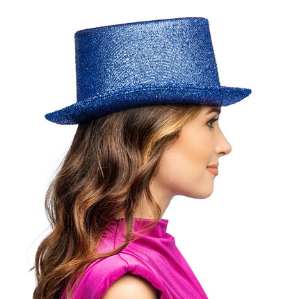 Hoed Showtime blauw