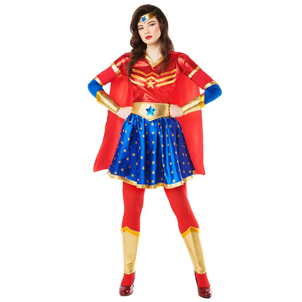 Tienerkostuum Superheldin Star (14-16 jaar)