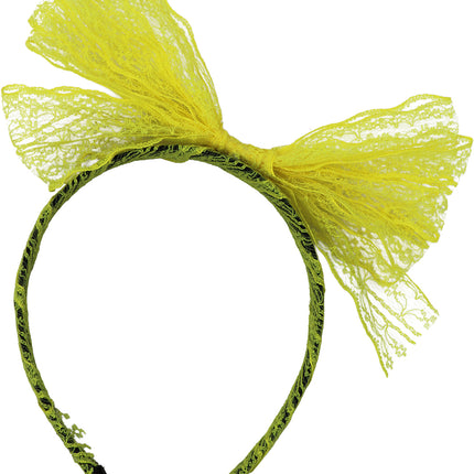 Neon 80S Accessoireset Geel 5 delig