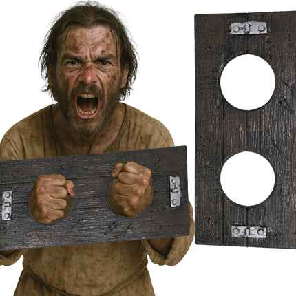 Zilveren Handboeien 40cm