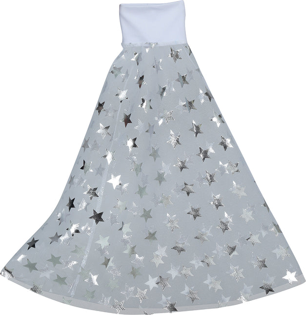 Disco 70S Vlindermouwen Zilveren Sterren